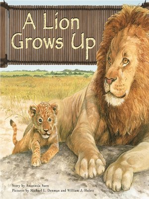 cover image of A Lion Grows Up